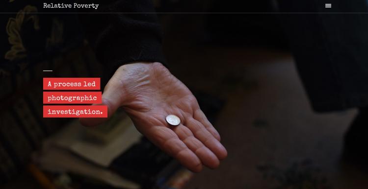 A person holding a cash coin with the text A process led photographic investigation