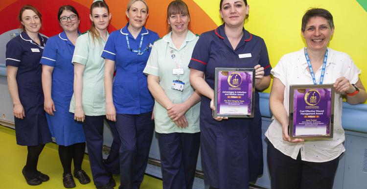 Hospital team take bronze at international awards