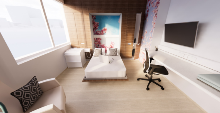 Serenity Suite 3D plans