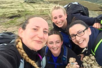 Shelley Bacon, Carla Spence, Natalie Harwood & Claire Brown completing the Yorkshire 3 peaks.jpg